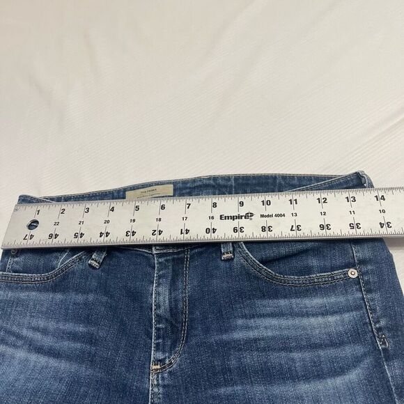 Adriana Goldschmied The Prima Mid Rise Cigarette Denim Jeans Size 27 R - Picture 2 of 11